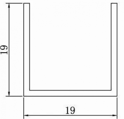 19X19X1.6mm